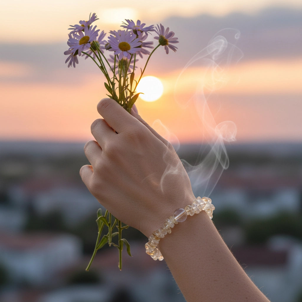 Citrine Diffuser Bracelet