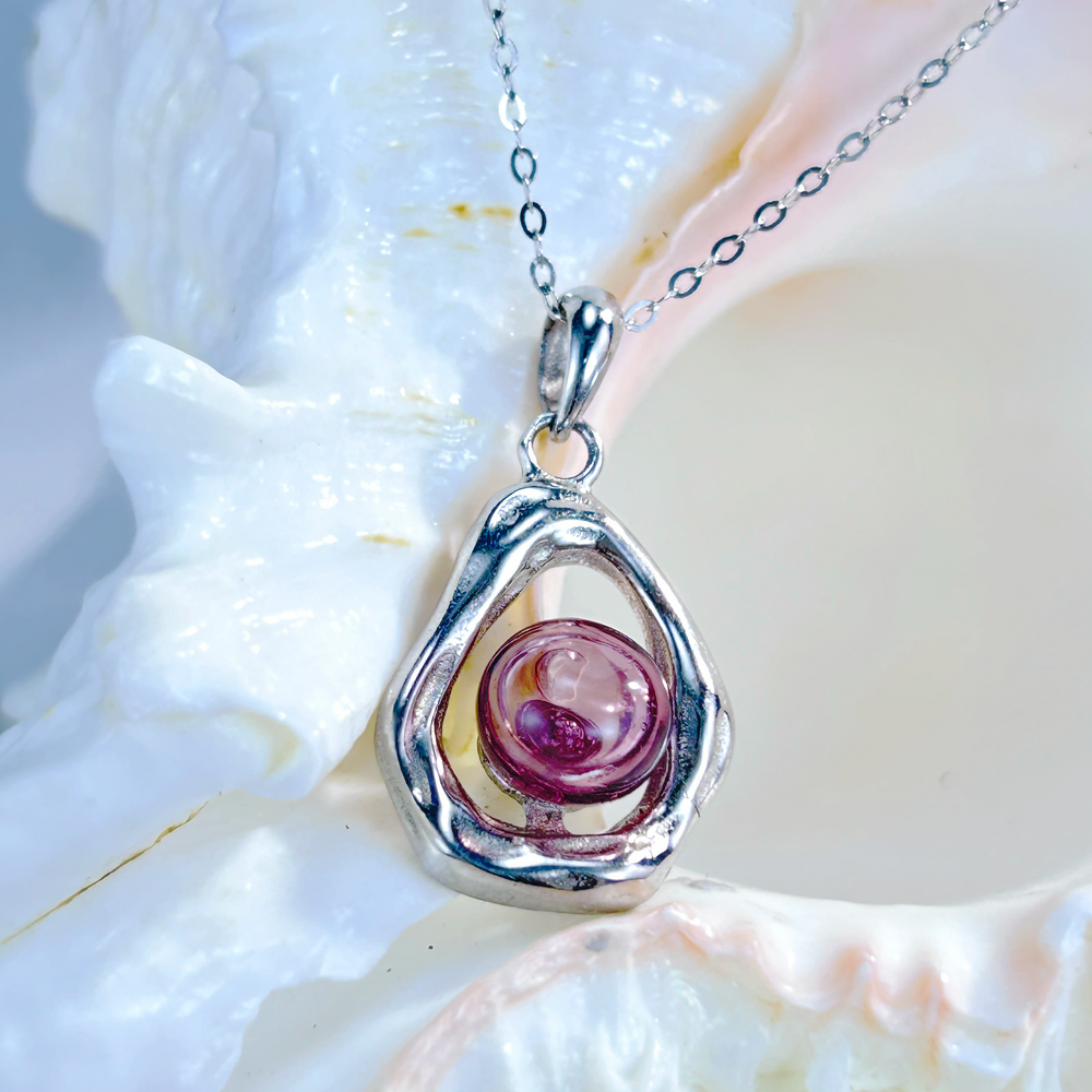 Rose Tide Essential Oil Diffuser Necklace