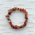 Agate Rouge Diffuser Bracelet