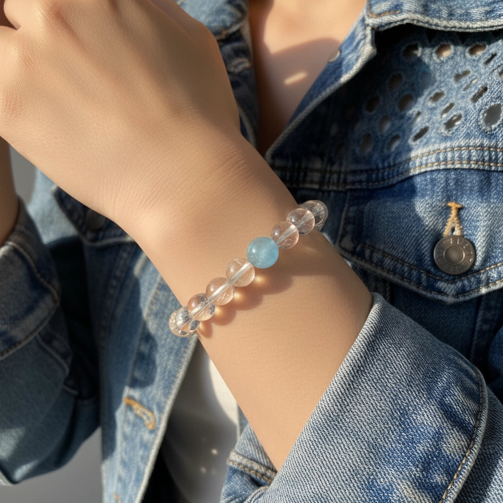 Cristal de Roche Diffuser Bracelet