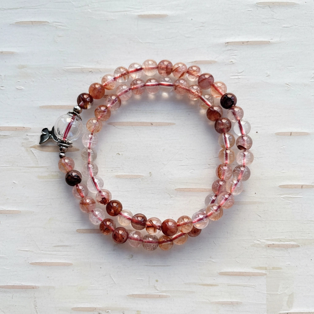 Fleur Rouge Essential Oil Diffuser Bracelet